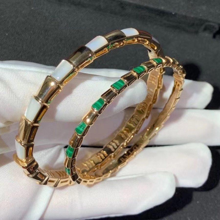 [Stars Jewelry]SERPENTI BRACELET PINK GOLD MOP