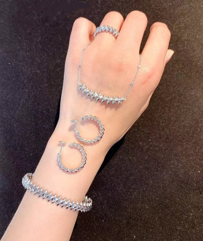 [Stars Jewelry]CLASH SILVER BRACELET