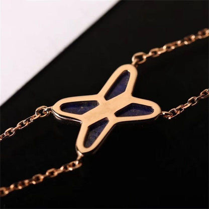 [Stars Jewelry]Hollow Design Four-Leaf Clover Flower Shape Ring