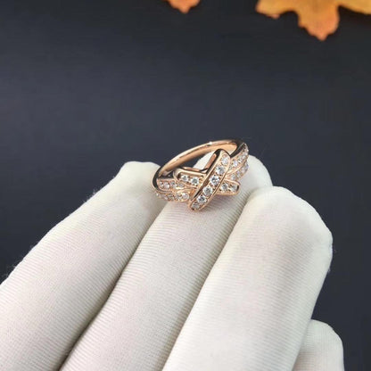 [Stars Jewelry]JEUX DE RING PINK GOLD DIAMOND