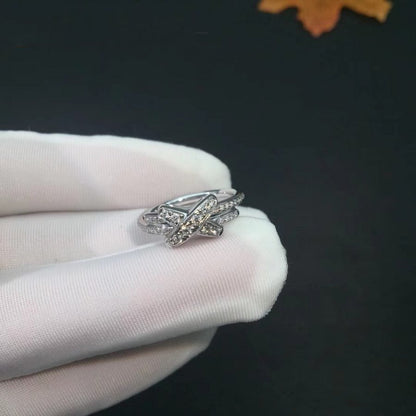 [Stars Jewelry]JEUX DE SILVER DIAMOND RING