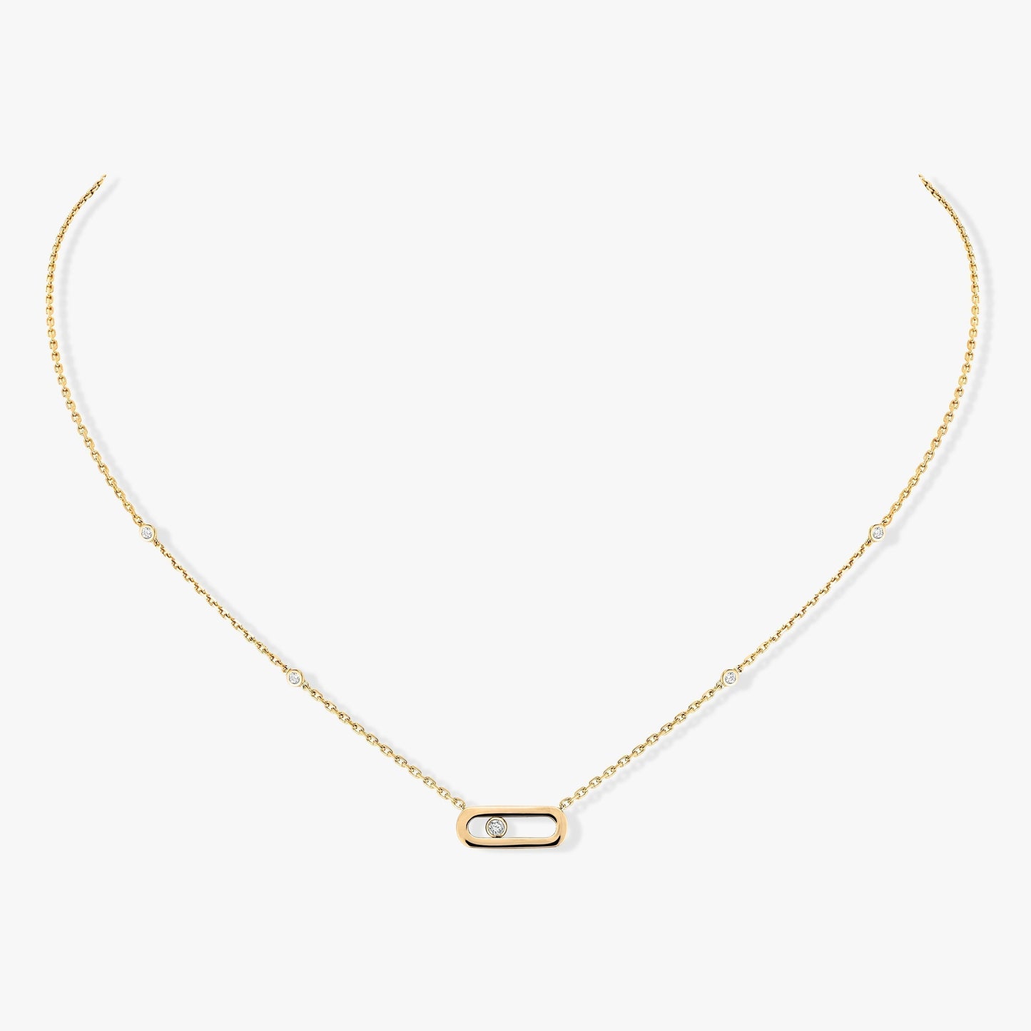 [Stars Jewelry]MOVE UNO DIAMOND NECKLACE