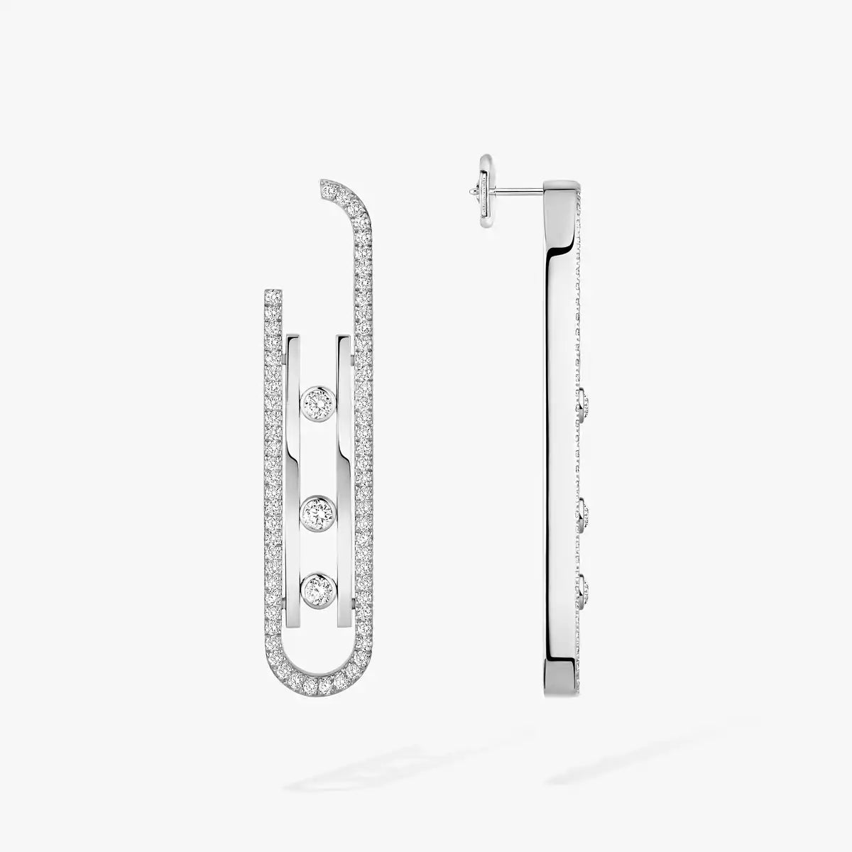 [Stars Jewelry]Diamond Pendant Earrings Move 10Th