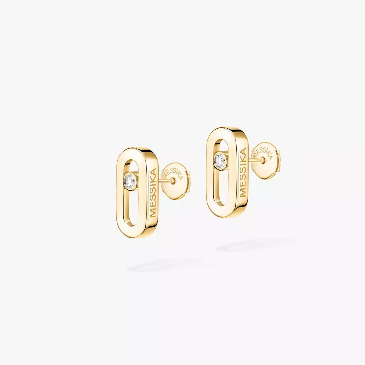 [Stars Jewelry]Move Uno Diamond Stud Earrings