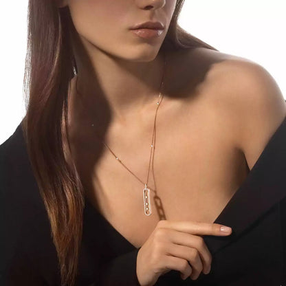 [Stars Jewelry]Diamond Necklace Move 10Th