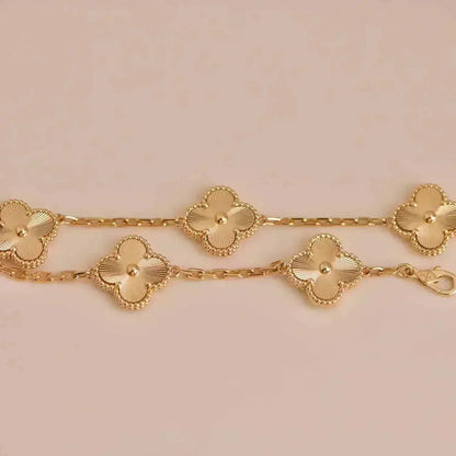 [Stars Jewelry] CLOVER 5 MOTIF LASER BRACELET COLLECTION
