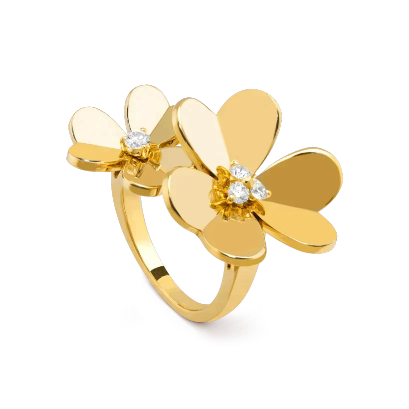 [Stars Jewelry]CLOVER COMOS GOLD DIAMOND RING