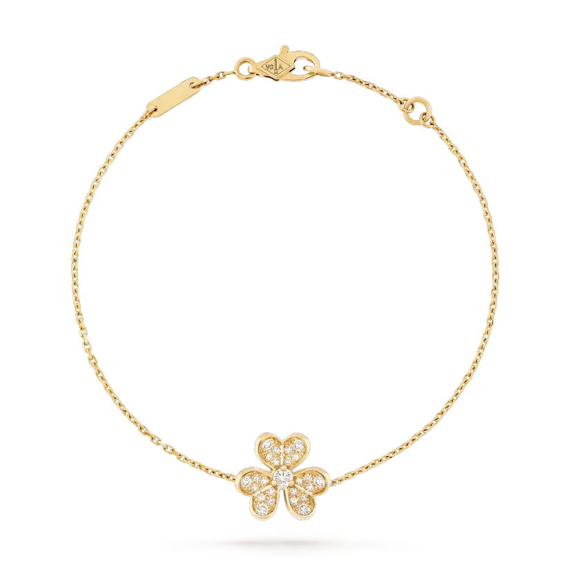 [Stars Jewelry]FRIVOLE GOLD FLOWER DIAMOND BRACELET