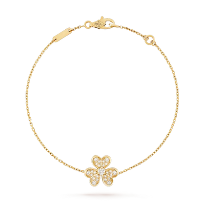 [Stars Jewelry]FRIVOLE GOLD FLOWER DIAMOND BRACELET