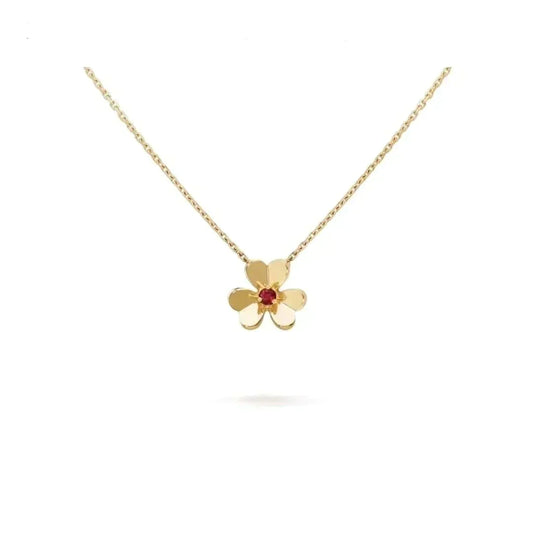 [Stars Jewelry]FRIVOLE GOLD FLOWER NECKLACE