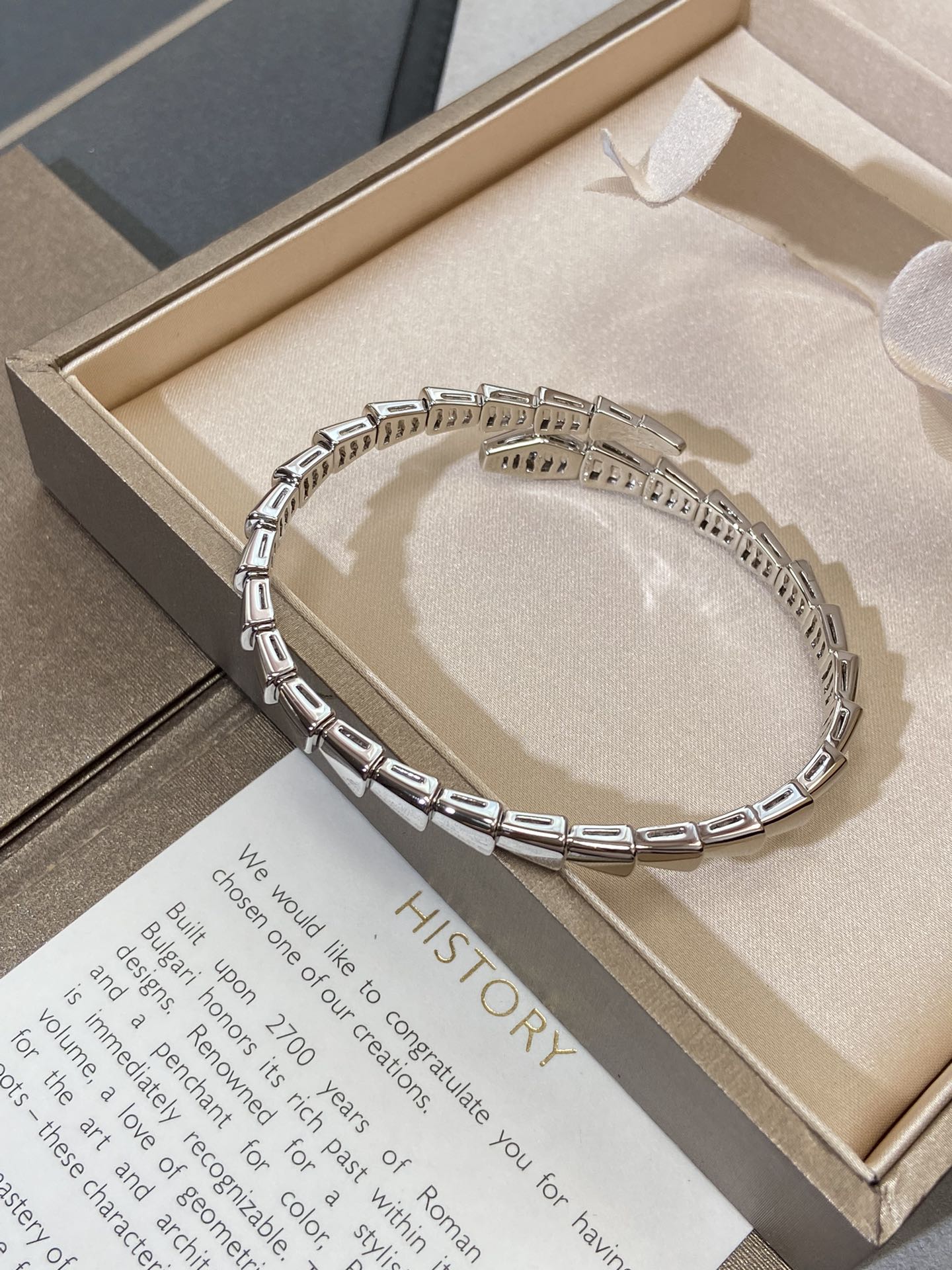 [Stars Jewelry]SERPENTI VIPER SILVER BRACELET
